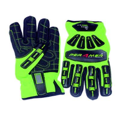 Professional High Impact Gloves 8600 with Extra Padding and Flexible Fit for Extended Use in Industrial Applications